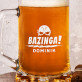Bazinga! - personalisierter Bierkrug