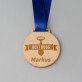 Best boss - Holzmedaille
