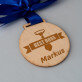 Best boss - Holzmedaille
