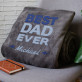 Best Dad Ever - Decke mit Stickerei