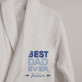 Best dad ever - Herren Bademantel