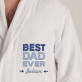 Best dad ever - Herren Bademantel