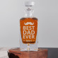 Best Dad - Whiskykaraffe mit Gravur Best Dad - Whiskykaraffe mit Gravur