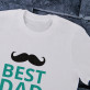 Best Dad - T-Shirt mit Aufdruck für Herren