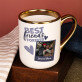 Best friends forever - Ein Becher mit Goldrand