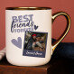 Best friends forever - Ein Becher mit Goldrand