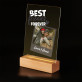 Best friends forever - Druck auf Acrylglas mit LED Beleuchtung