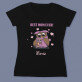 Best mom ever - Schwarzes T-Shirt für Damen