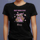 Best mom ever - Schwarzes T-Shirt für Damen
