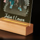 Besties - Druck auf Acrylglas mit LED Beleuchtung