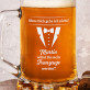 Ohne Dich gehe Ich nicht Er - personalisierter Bierkrug