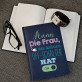 Ohne Off-Schalter - Notizbuch A5 mit Aufdruck