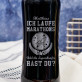 Ich laufe Marathons - Trinkflasche mit Gravur