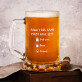 Big Game must have list - Personalisierter Bierkrug