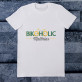 Bikoholiker - T-Shirt mit Aufdruck für Herren