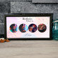 Birthday Queen - Kunstdruck mit Rahmen