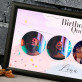 Birthday Queen - Kunstdruck mit Rahmen