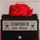 Schmuck - Ewige Rose in einer Schachtel