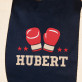 Boxer - Dunkelblaue Sporttasche