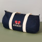 Boxer - Dunkelblaue Sporttasche