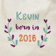 Born in - Kapuzenhandtuch