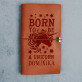 Born to be a unicorn - Retro Notizbuch