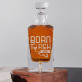 Born to fish - Whiskykaraffe mit Gravur Born to fish - Whiskykaraffe mit Gravur