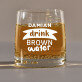 Brown water - Whiskyglas
