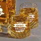 Brown Water - Whiskykaraffe und Whiskygläser - Set mit Gravur