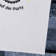 Ganzes Leben auf der Party - T-Shirt mit Aufdruck für Herren
