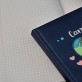 Ganze Welt - Notizbuch A5 mit Aufdruck