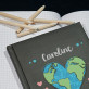 Ganze Welt - Notizbuch A5 mit Aufdruck