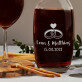  Für immer Dein, Für immer Deine - Weinkaraffe und zwei Weingläser - Set mit Gravur