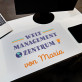 Welt Mmanagement Zentrum - Schreibtischunterlage