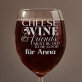 Cheese, Wine&Friends - Weinglas mit Gravur