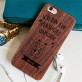 Versuchshamster - Cover aus Holz