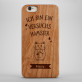 Versuchshamster - Cover aus Holz