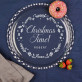 Christmas time - Tortenplatte flach