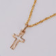 Taufe - Kreuz: Goldkette mit Anhänger