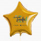 Taufe - Heliumballon - Stern