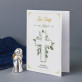 Heilige Taufe Blätter - Set: Engel und Glückwunschkarte