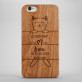 Ich arbeite hart - Cover aus Holz