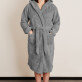 Clothes must go - Bademantel mit Kapuze