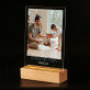 tochter mit papa - Druck auf Acrylglas mit LED Beleuchtung