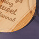 Something sweet - Glasglocke mit Gravur