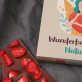 Wunderbare Frau - Schokolade mit Erdbeeren