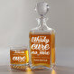 Cure - Whiskykaraffe und Whiskygläser - Set mit Gravur