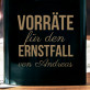 Vorräte für den Ernstfall - Flachmann mit Gravur