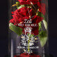 Zeit spielt keine Rolle - Ewige Rose Im Glas