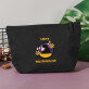Hey, beautiful - Dunkelblaue Kosmetiktasche